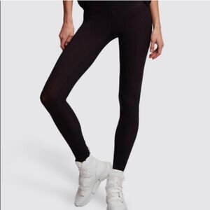 WONE basic opaque leggings Size Small in Black
